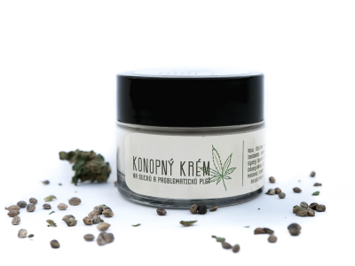 Konopný krém - na suchou a citlivou pleť 50ml