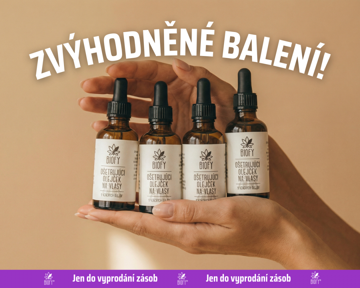 AKCE 3+1 | Ošetřující olejíček na vlasy – 50ml