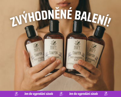 AKCE 3+1 | Šampon proti vypadávání vlasů – 250ml
